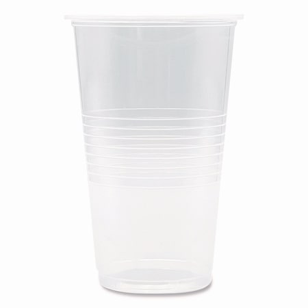Boardwalk Translucent Plastic Cold Cups, 20 oz, Clear, 50PK BWKTRANSCUP20PK